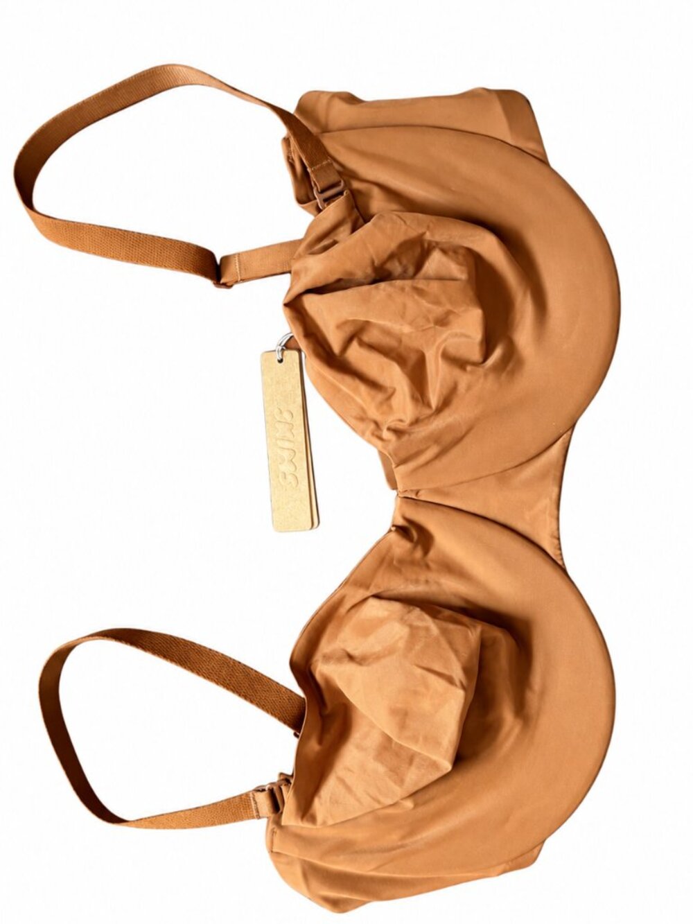 SKIMS Smoothing Intimates Strapless Bra Bronze 36DDDD NWT